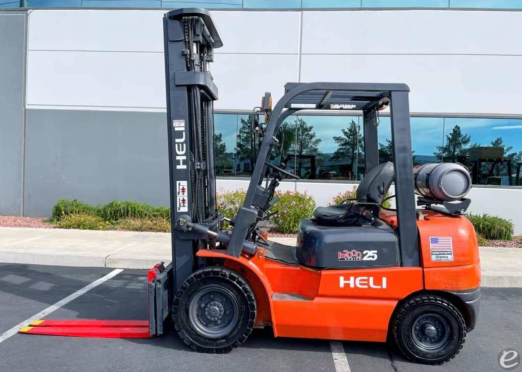 2016 Heli CPYD25-TY5 Pneumatic Tire Forklift - 123Forklift