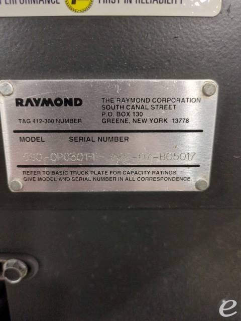 2007 Raymond 560-OPC30TT