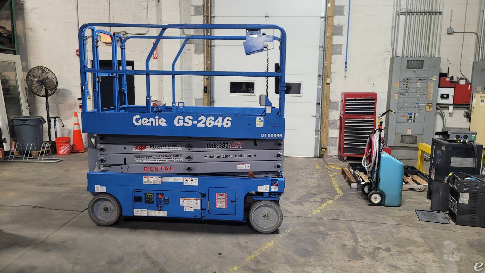 2015 Genie GS2646 Slab Scissor Lift