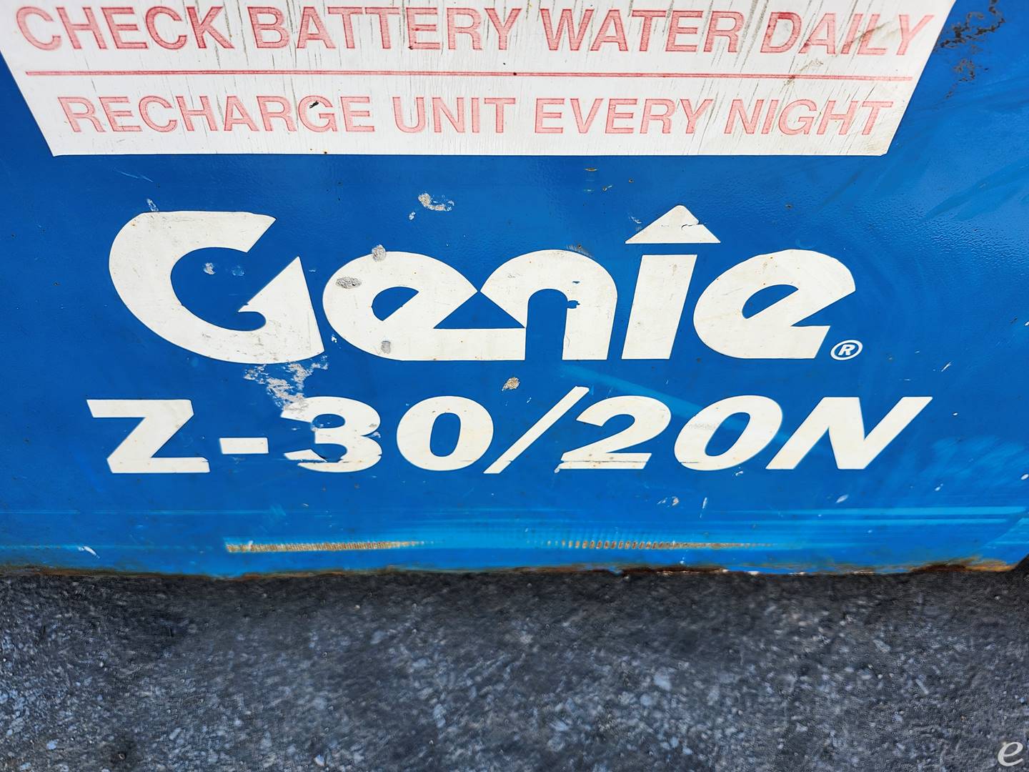 2012 Genie Z30/20N