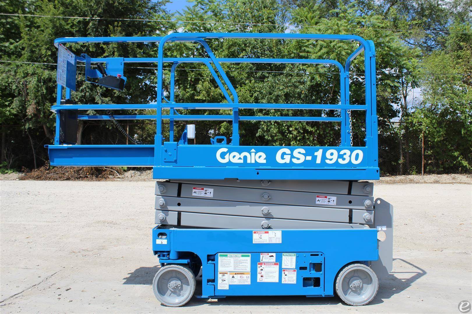 2018 Genie GS1930 Slab Scissor Lift - 123Forklift