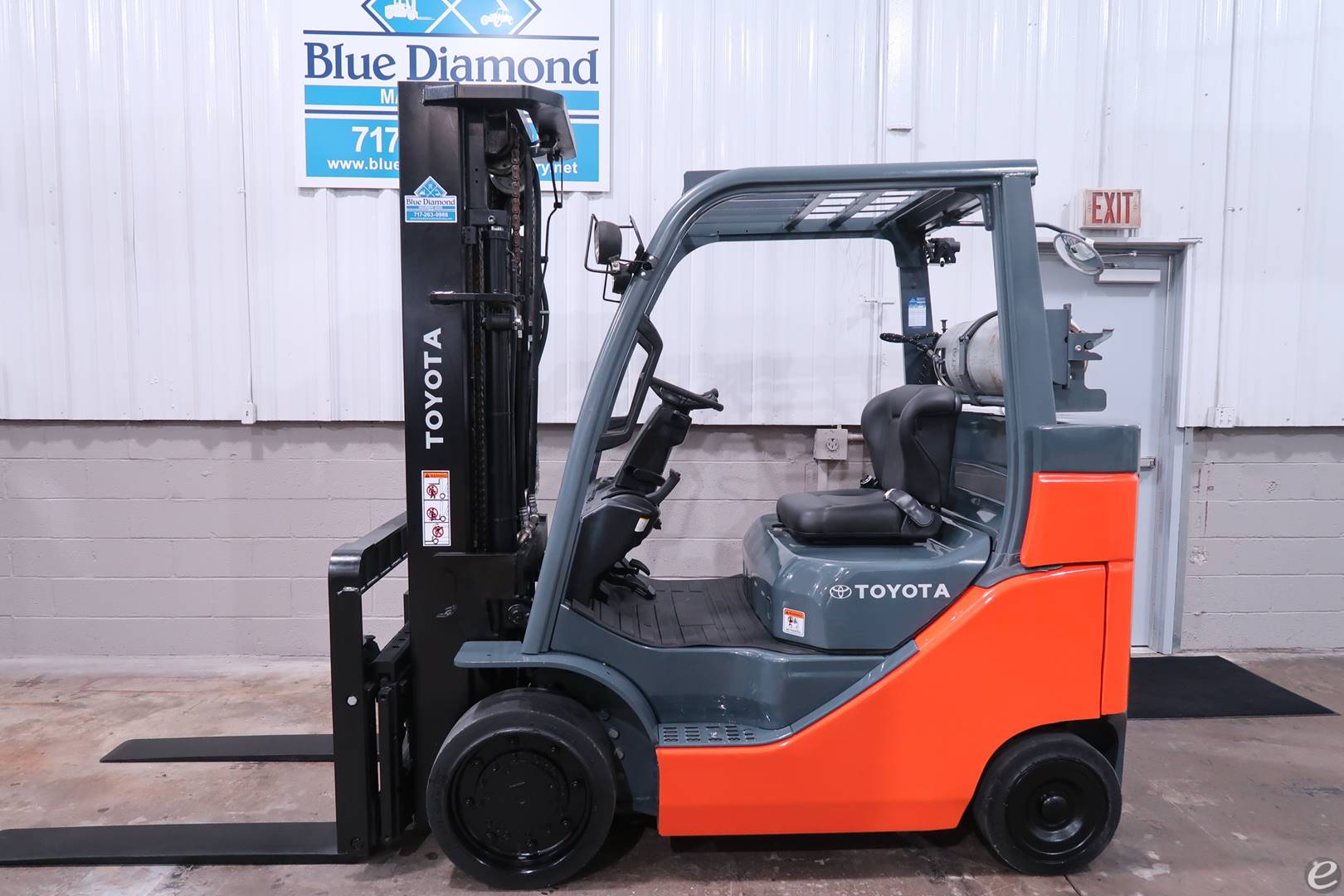 2015 LP Gas Toyota Forklifts 8FGC35U-BCS - 123Forklift