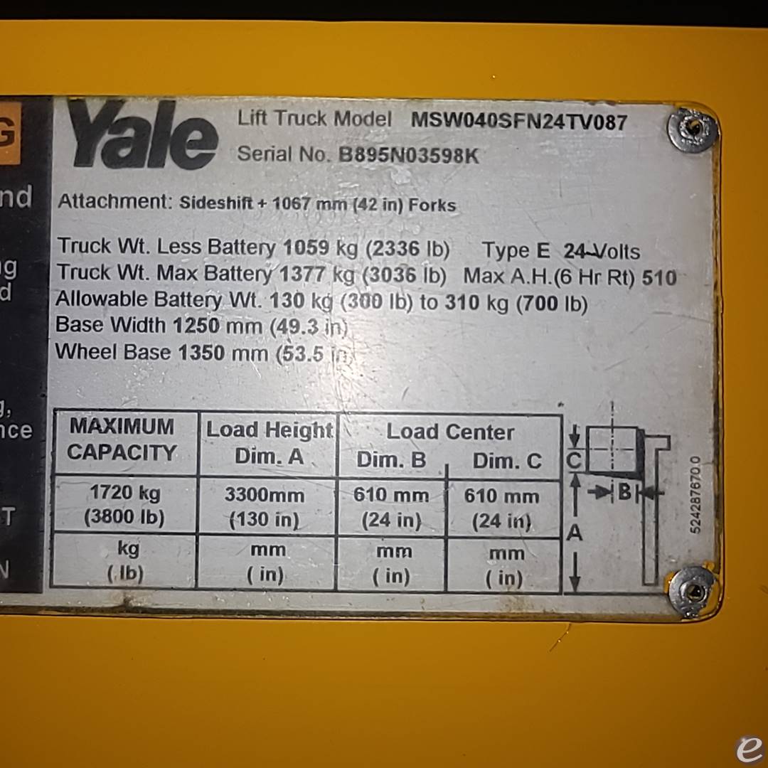 2012 Yale MSW040