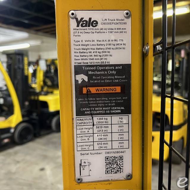 2019 Yale OS030EF