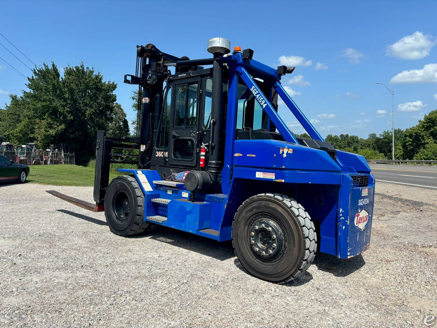 2017 Taylor X360M-Heavy Duty Forklift