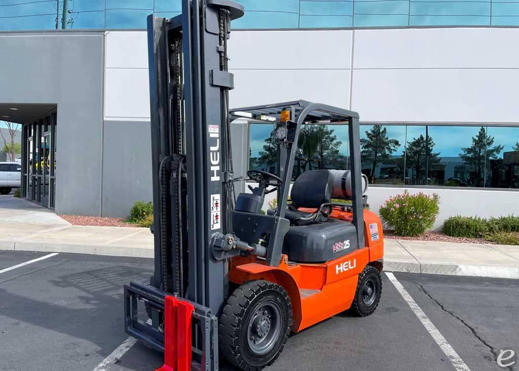 2016 Heli CPYD25-TY5 Pneumatic Tire Forklift - 123Forklift