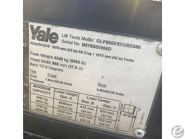 2006 Yale GLP050