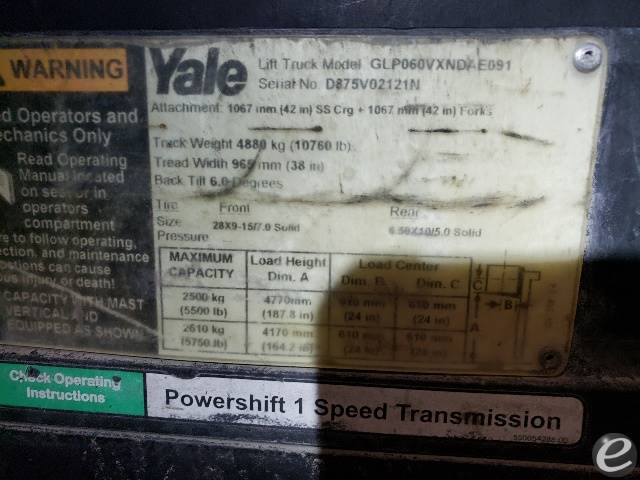 2014 Yale GLP060VXNDAE091