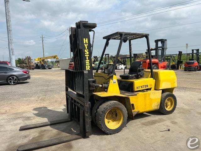 1992 Diesel Hyster H80XL Pneumatic Tire 4 Wheel Sit Down