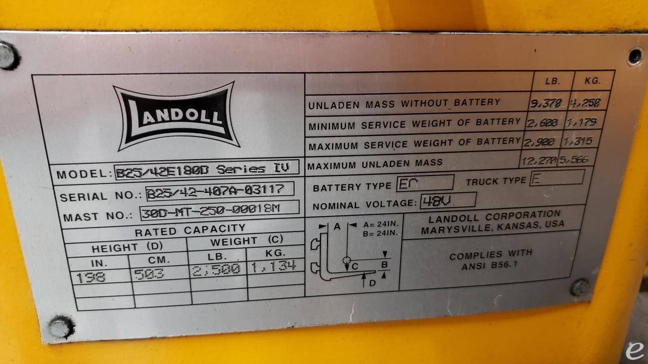 2007 Bendi B25/42E-180D