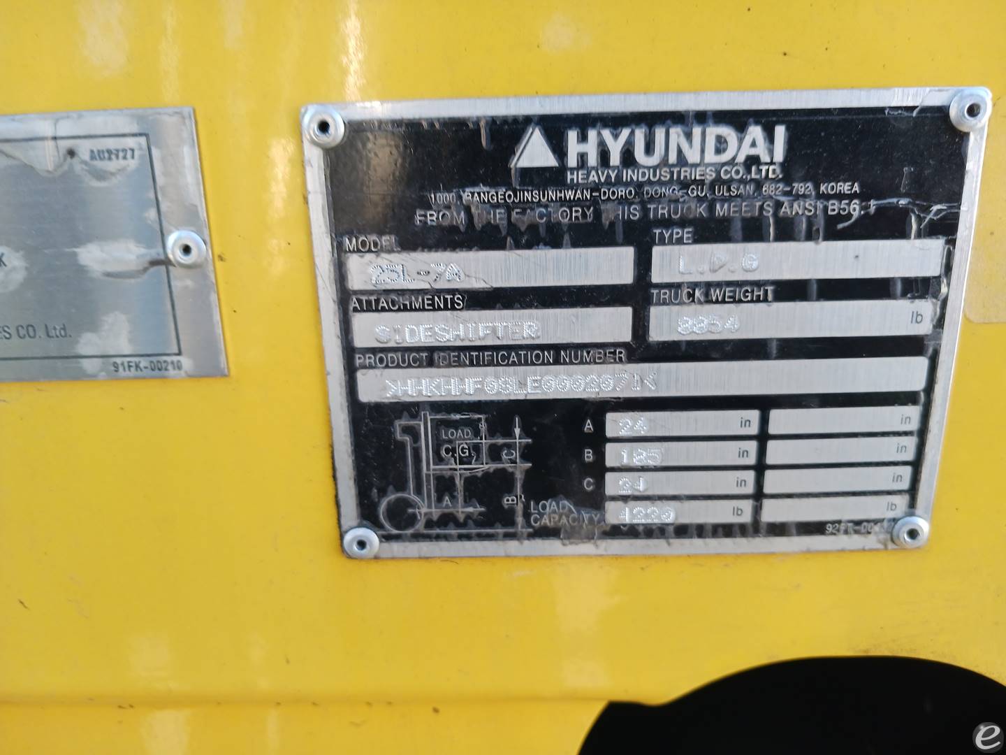 Hyundai 25L-7A