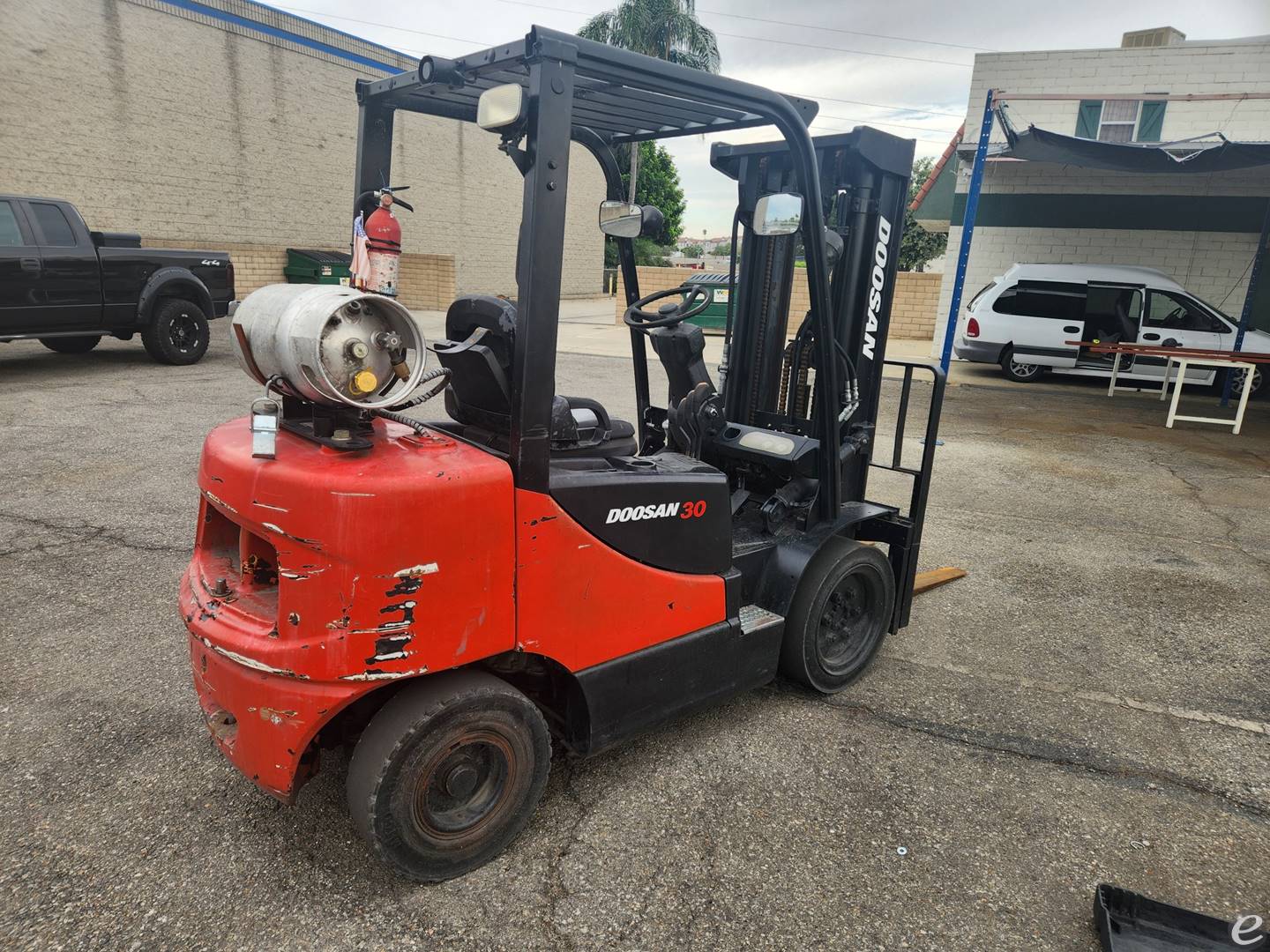 2014 LP Gas Doosan Forklifts G30E-5 - 123Forklift