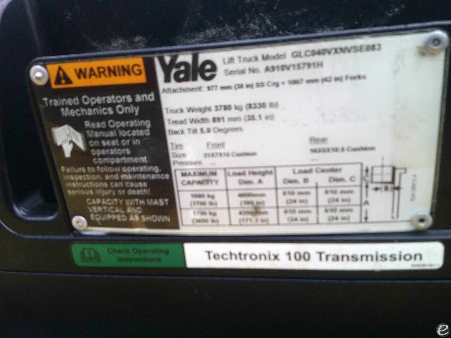 2010 Yale GLC040VXNVSE083