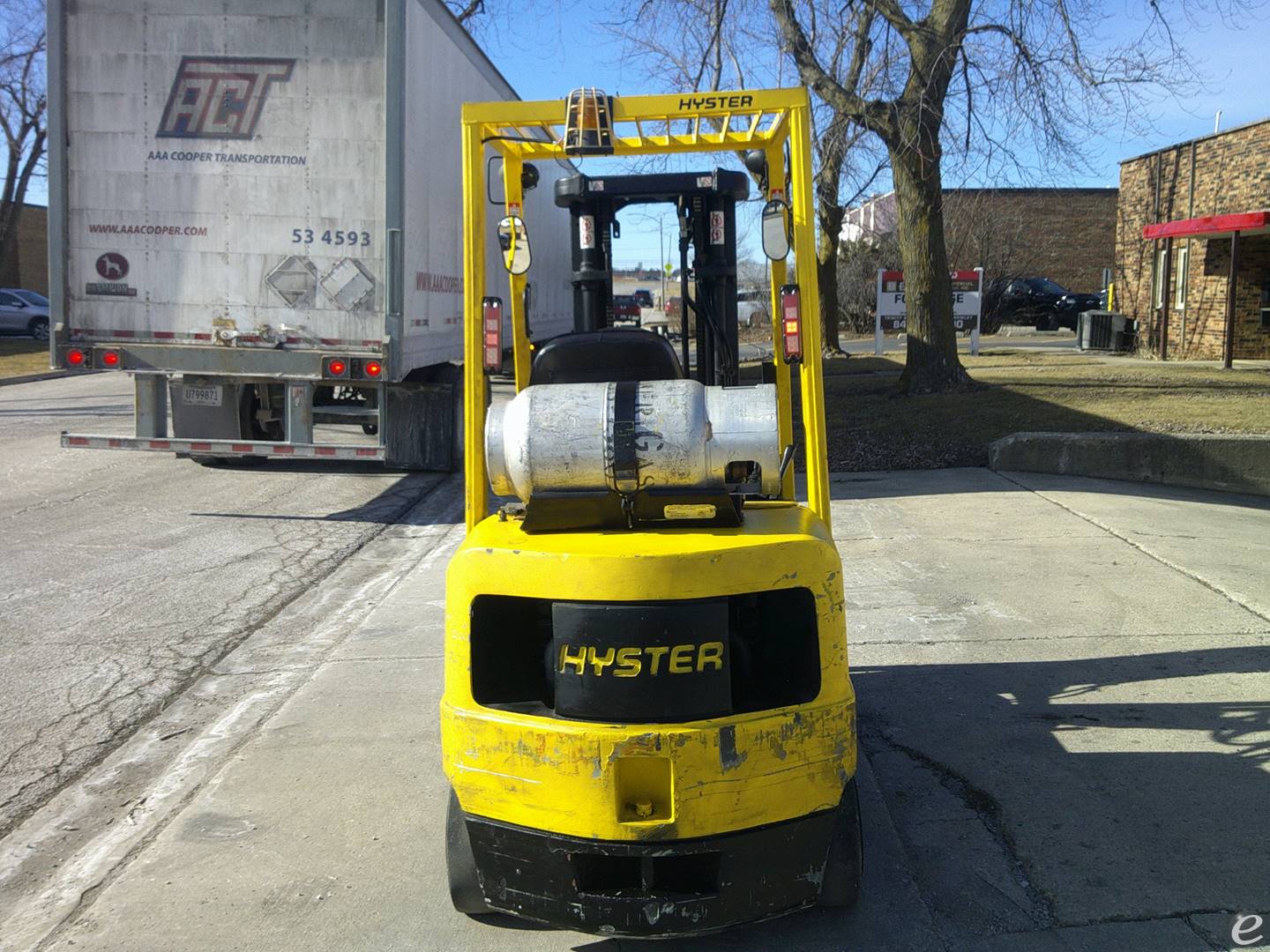 2004 Hyster S50XM Cushion Tire Forklift - 123Forklift