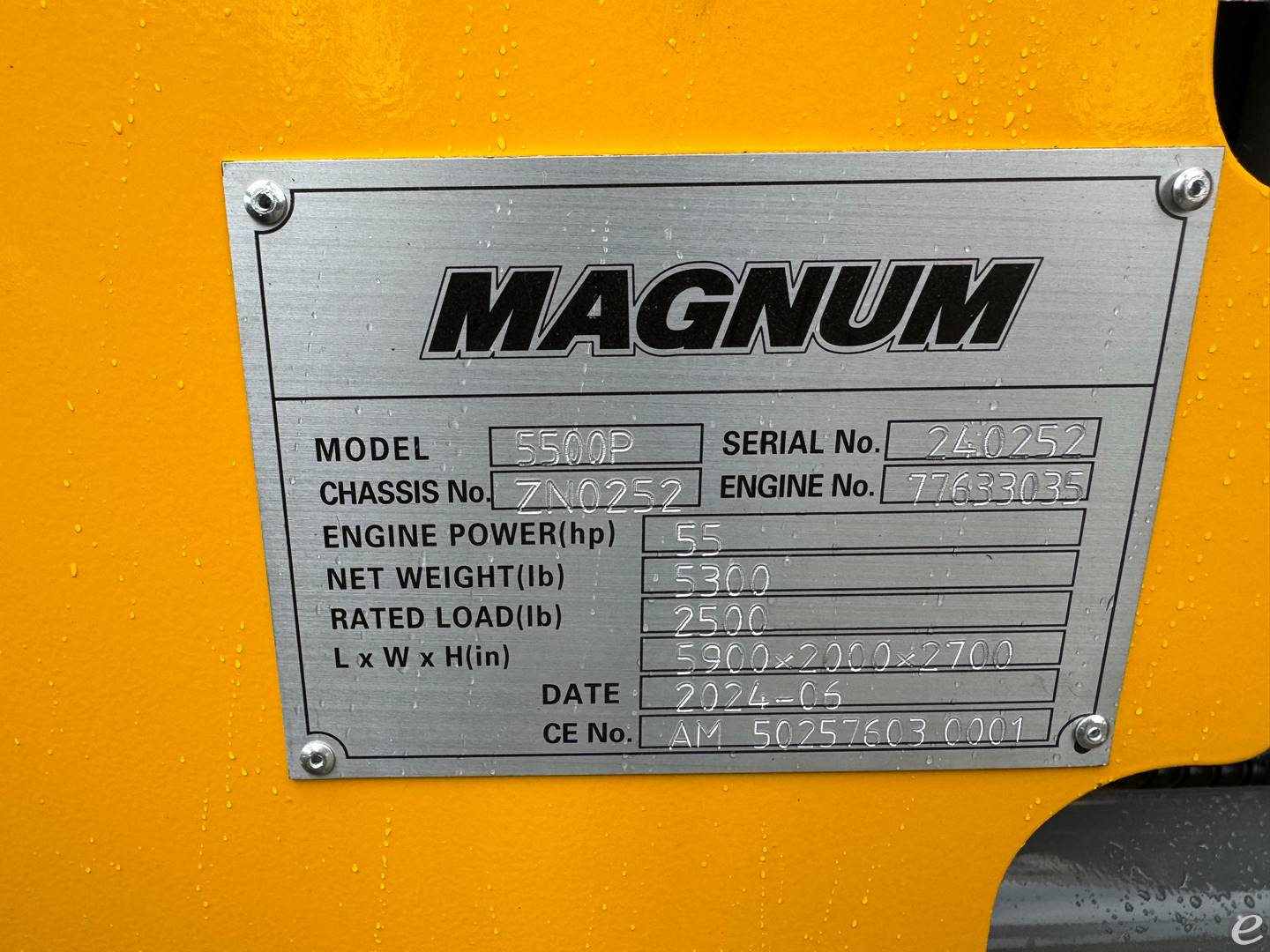 2024 Magnum 5500P