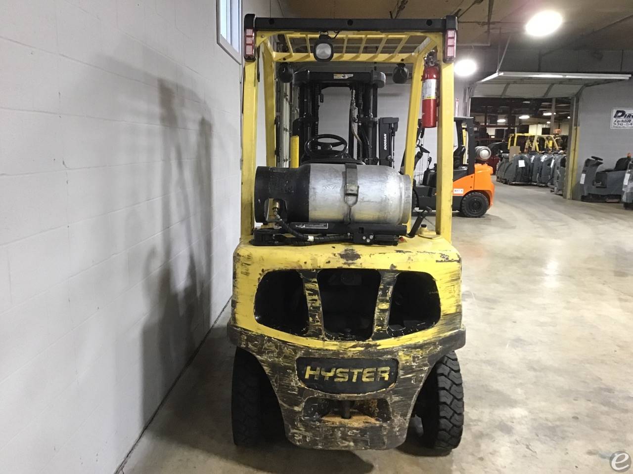 2006 LP Gas Hyster H50FT Pneumatic Tire 4 Wheel Sit Down