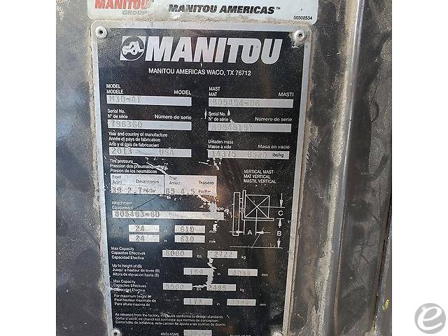 2013 Manitou M 30-4T