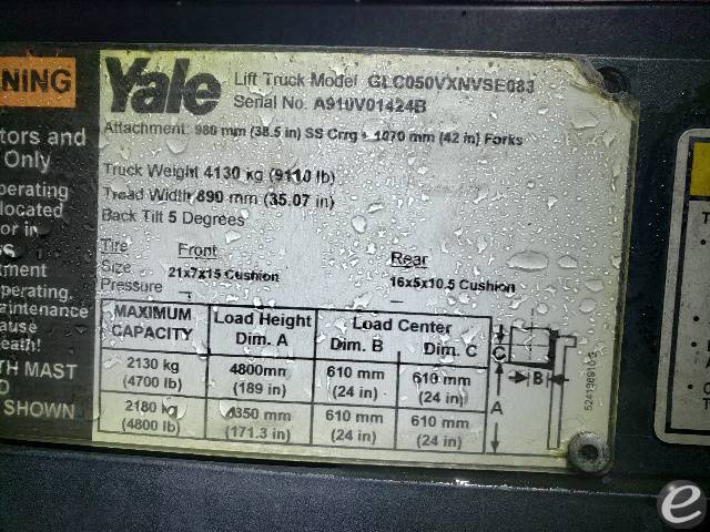 2004 Yale GLC050VXNVSE083