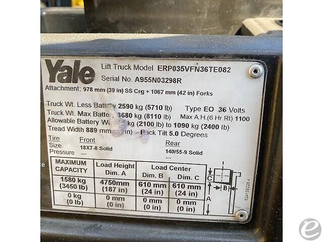 2017 Yale ERP035VF