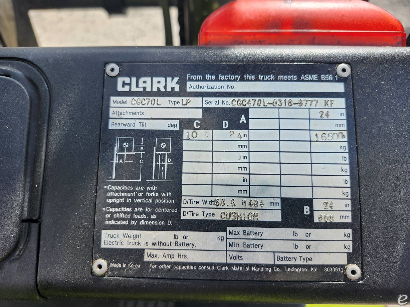 Clark GC70L