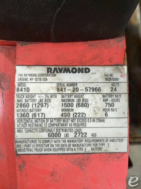 2020 Raymond 8410