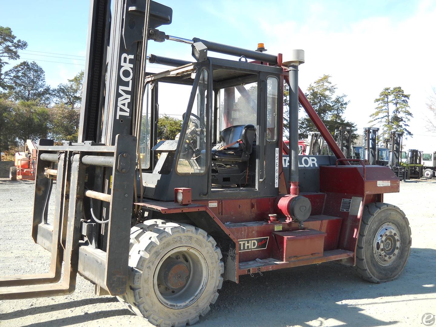 2002 Taylor THD250S Pneumatic Tire ...