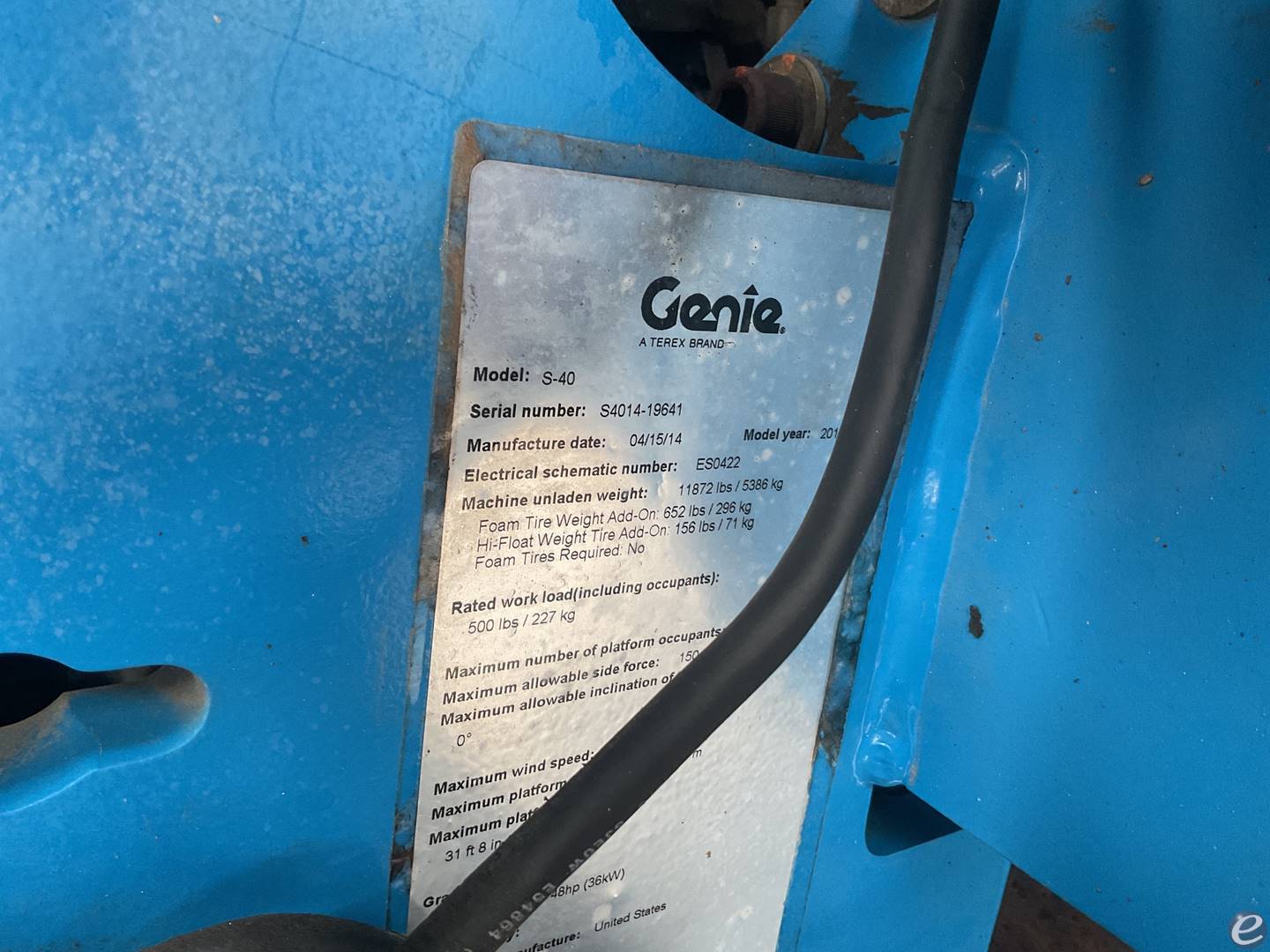 2014 Genie S40