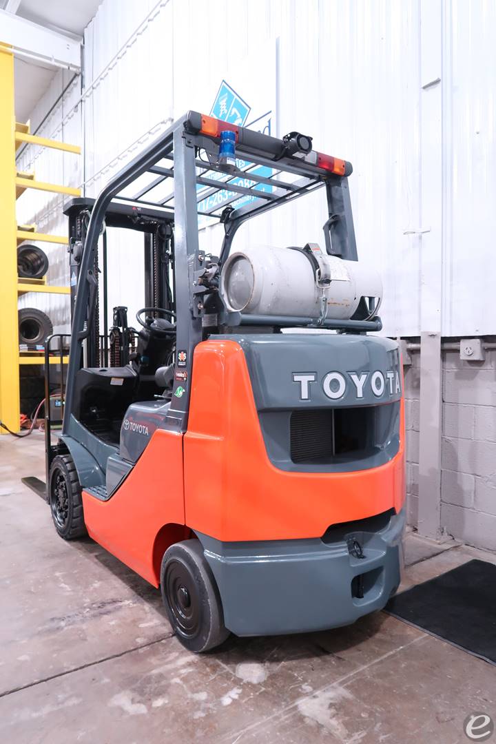 2018 Toyota 8FGCU25 Cushion Tire Forklift - 123Forklift