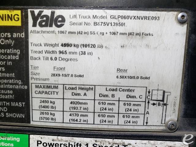 2013 Yale GLP060VXNVRE093