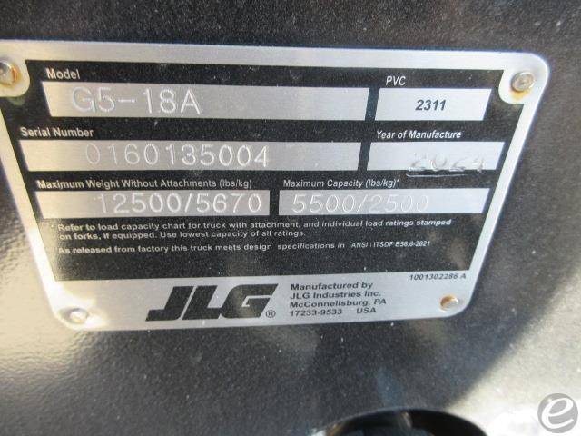 2024 JLG G5-18A