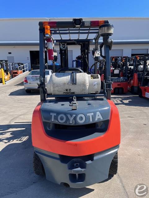 2019 Toyota 8FGU25 Pneumatic Tire Forklift - 123Forklift