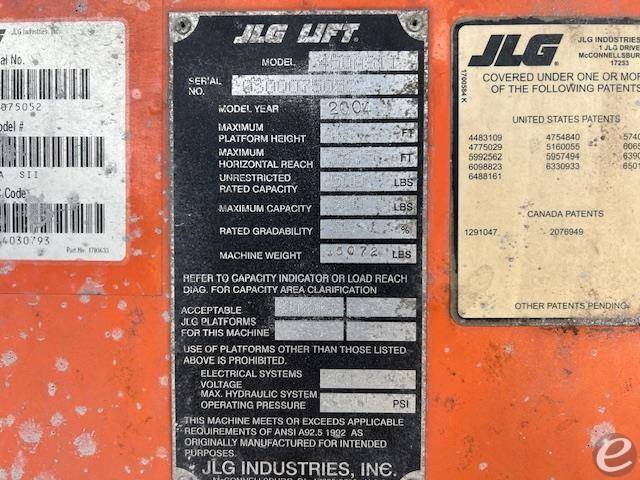 2004 JLG 450A II