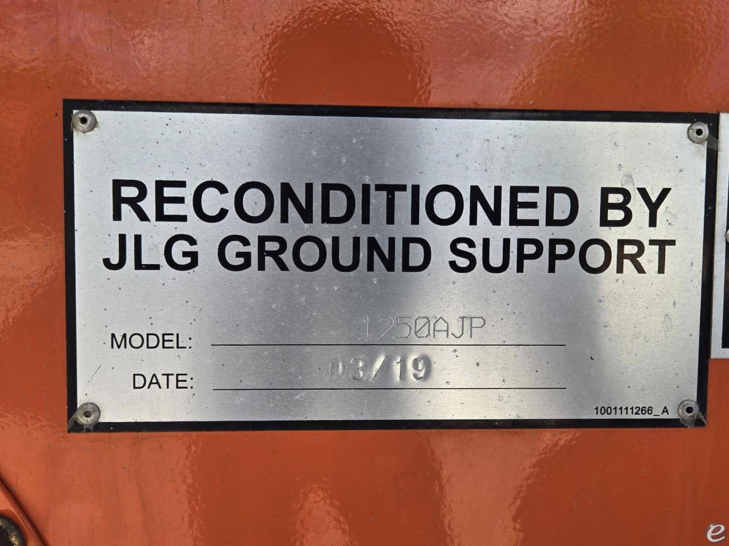 2007 JLG 1250AJP