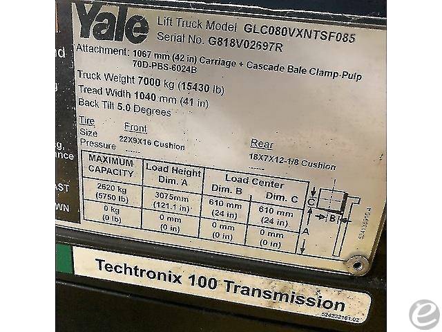 2017 Yale GC080VXBCS