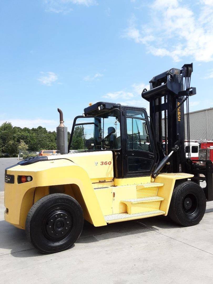 2014 Diesel Hyster H360HD2 Pneumatic Tire 4 Wheel Sit Down