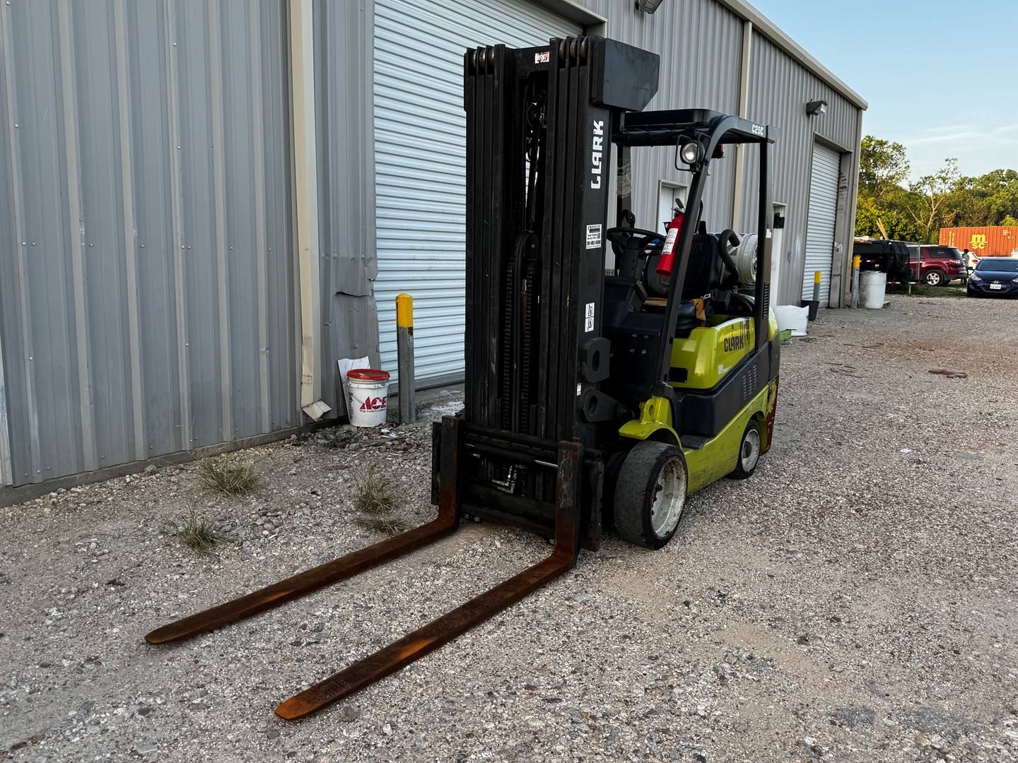 A wide selection of Clark Forklifts with 20 in stock and available for rent  locally