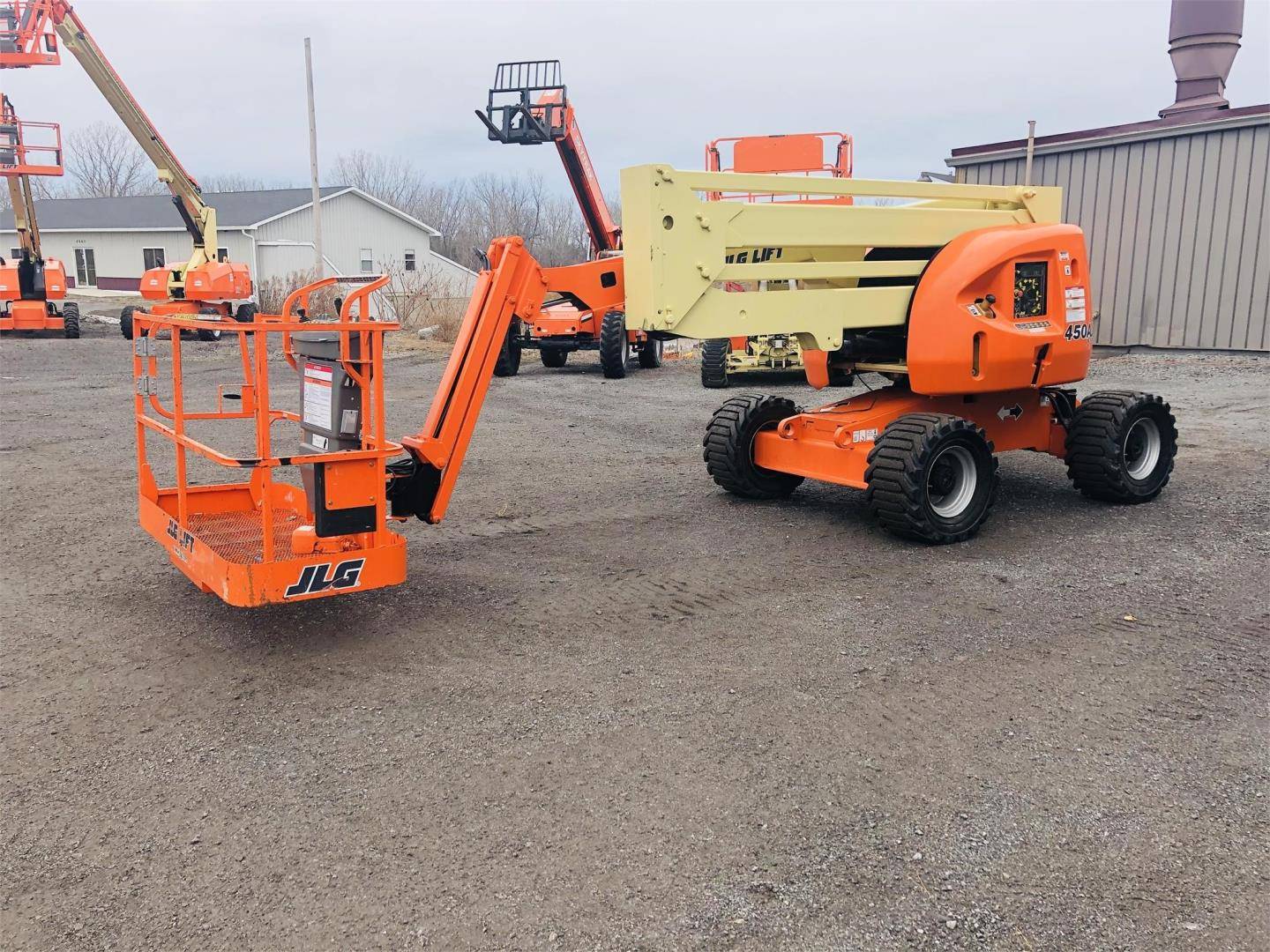 2010 Diesel JLG 450AJ Articulated Boom