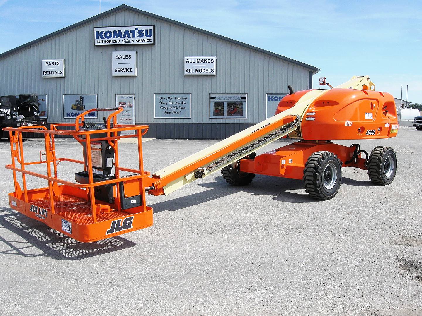 2007 Diesel JLG 400S Boom Lift