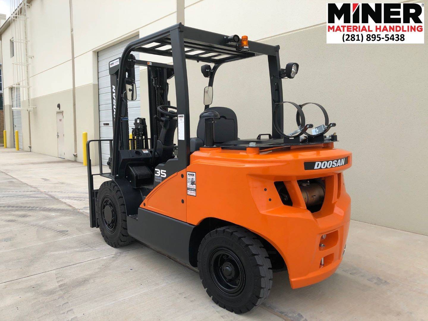 2020 LP Gas Doosan G35S-7 Pneumatic Tire 4 Wheel Sit Down